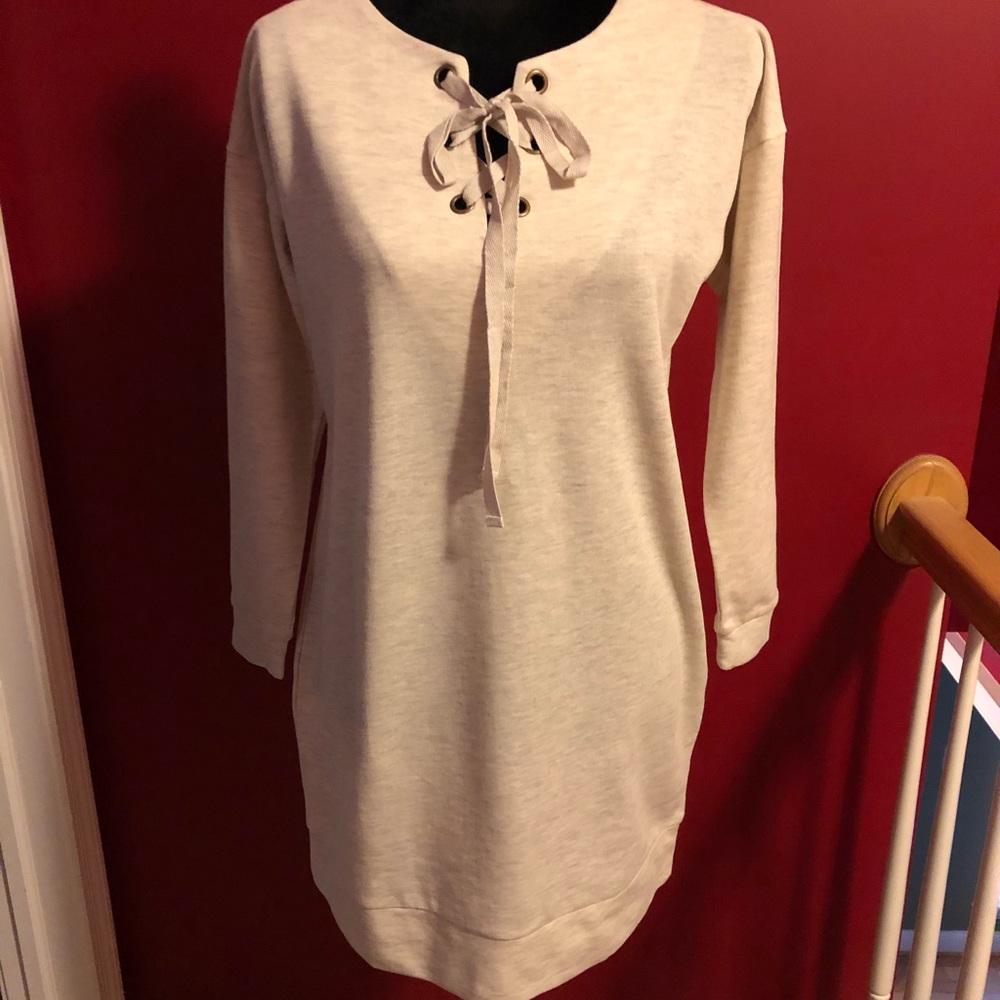 NWT Bobeau sweatshirt dress